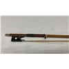 Image 2 : Two Used Wooden Violin or Viola Bows with Mother of Pearl Inlay