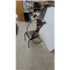 Image 3 : Brown Metal and Faux Leather Chair
