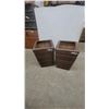 Image 1 : Pair of Woven Planters, 24”×16”×16”