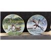 Image 5 : Five Jerner's Beautiful Ducks Collector Plates Canvasback, Mallard, Wood Duck, Pintail, 3 in Wood