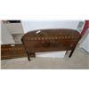 Image 3 : Art Deco Full Size Headboard and Footboard, and Wood Bed Rail