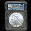 Image 3 : 2006 Silver Eagle Graded MS70 First Day (COI-6273)