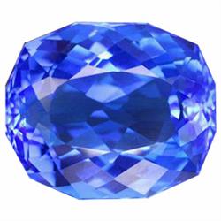 168.8ct Astounding Cornflower Blue Cushion Quartz (GEM-22729)