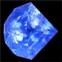 132.12ct Museum Size Cornflower Blue Fancy Quartz (GEM-23121)
