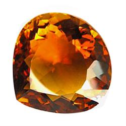 31.10ct Funny Big Lovely Pear Golden AAA Citrine (GEM-23007)