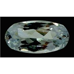 3.50ct Natural Top Best Aqua Blue Color Aquamarine VVS Appraisal Estimate $2800 (GEM-19119)