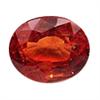 3.7mm Dazzling Oval Orange Sapphire Natural Songea (GMR-0942)