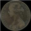 1864 Britain Victoria Penny Better Grade (COI-7049)