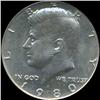 1980 Kennedy Half 50c Coin Graded GEM (COI-6910)