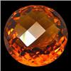 32.05ct Funny Cushion Checker Cut Golden AAA Citrine (GEM-22998)