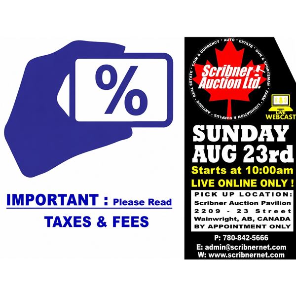 Buyer’s Premium & Fees