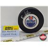 Image 1 : Autographed Oilers Hockey Puck : Bill Ranford (No COA)