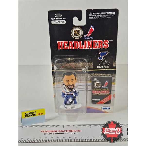 Headliners Signature Series Figure : Grant Fuhr - St. Louis (Corinthian 1996) (No COA)