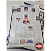 Image 11 : Oilers Posters (37) : Variety of Sizes (Largest Measures : 18"H x 24"W)