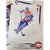 Image 6 : Oilers Posters (37) : Variety of Sizes (Largest Measures : 18"H x 24"W)