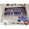Image 9 : Oilers Posters (37) : Variety of Sizes (Largest Measures : 18"H x 24"W)
