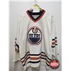 Image 1 : Autographed Hockey Jersey : Mike Comrie - Oilers (Size XL) (No COA)