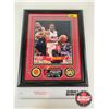 Image 1 : Framed & Matted Photo : 2006 NBA All-Star Game Used Basketball : DWAYNE WADE : Miami Heat (COA : The