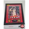 Image 1 : Framed & Matted Photo : 2006 NBA ALL-STAR Game Used Ball : Shaquille O'Neal - Miami Heat (COA: The H