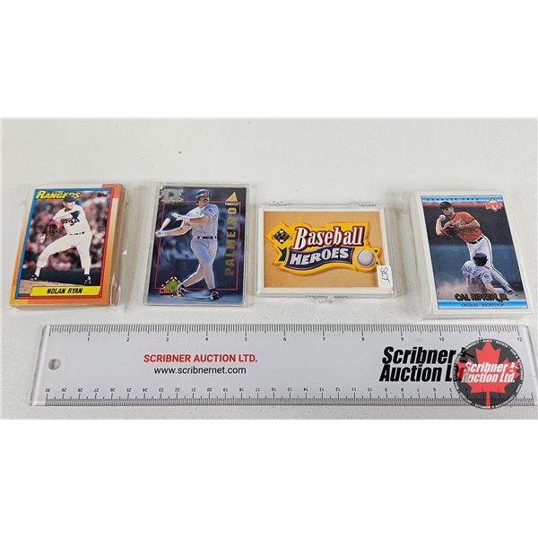 1990's Baseball Cards :  - The Rangers Years - McDonalds/Donruss MVP Series - Baseball Heroes - Pinn