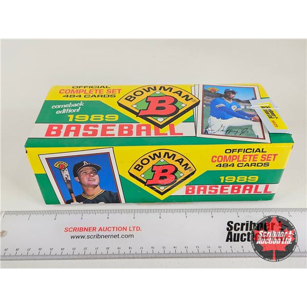 1989 Baseball Official Complete Set : Bowman