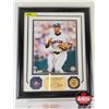 Image 2 : ALEX RODRIGUZ COLLECTOR COMBO : Framed & Matted Photo + World's Champion Card : Texas Rangers "AROD"