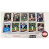 Image 1 : Variety of Baseball Cards (10) : Incl. - Randy Johnson - Chipper Jones - Greg Maddux - Roger Clemens