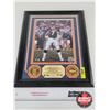 Image 1 : Framed & Matted Photo : John Elway : Hall of Fame Induction 2004 - Denver Broncos 1983-1998 (COA : T