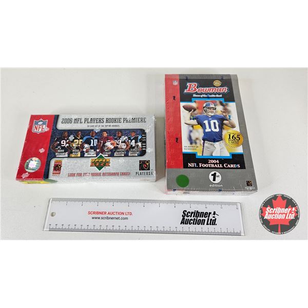 2004 & 2006 NFL Rookie Cards (2 Boxes) (Unopened)