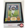 Image 1 : Framed & Matted Photo : DAN MARINO : Miami Dolphins 1983 - 1999 : Hall of Fame Induction 2005 : (COA