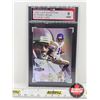 Image 1 : 1998 Flair Showcase #5 Randy Moss Rookie Card : Vikings (Certified KSA 8 NMM)