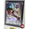 Image 2 : 1998 Flair Showcase #5 Randy Moss Rookie Card : Vikings (Certified KSA 8 NMM)