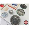Image 5 : Vintage CFL Memorabilia : Incl. - Buttons - Handbook - 1954 CFL Book