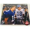 Image 6 : NFL 8x10 Photos (3) : Indianapolis Colts - Peyton Manning (Certified NFL) - Johnny Unitas (Certified