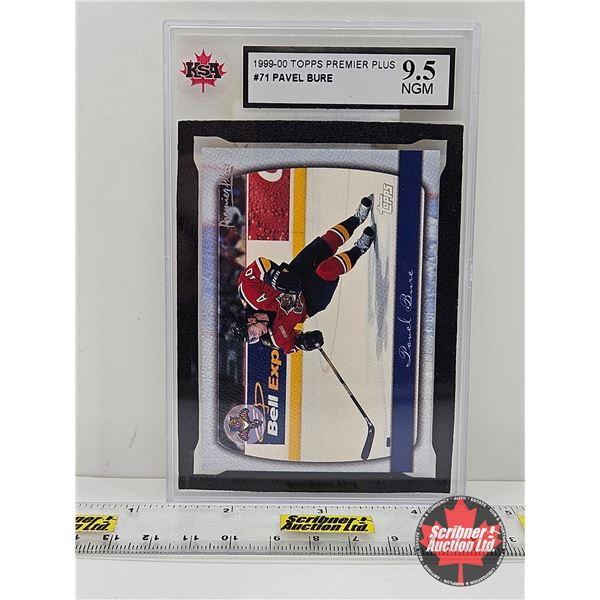1999-00 Topps Premier Plus #71 Pavel Bure : Panthers (Certified KSA 9.5 NGM)