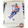 Image 9 : NHL Oilers Posters (28)  (Largest Measures : 36"H x 18"W)