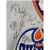 Image 3 : Autographed Hockey Jersey : Oilers (Size Sm) (No COA) - Bill Guerin - Kevin Lowe - Todd Marchant - B