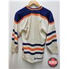 Image 8 : Autographed Hockey Jersey : Oilers (Size Sm) (No COA) - Bill Guerin - Kevin Lowe - Todd Marchant - B