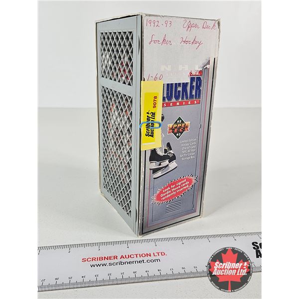 1992-93 Upper Deck NHL All-Star Locker Series Hockey Cards (Measures : 7-3/4"H x 3"W x 4"D)