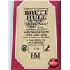 Image 4 : Framed & Matted Photo : BRETT HULL : Detroit Red Wings : 700th Goal : Feb 2003 (COA : The Highland M