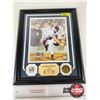 Image 1 : Framed & Matted Photo : ROGER GLEMENS :  Yankees  "Final 2001 Record" (COA : The Highland Mint) (Lim