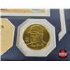 Image 5 : Framed & Matted Photo : ROGER GLEMENS :  Yankees  "Final 2001 Record" (COA : The Highland Mint) (Lim