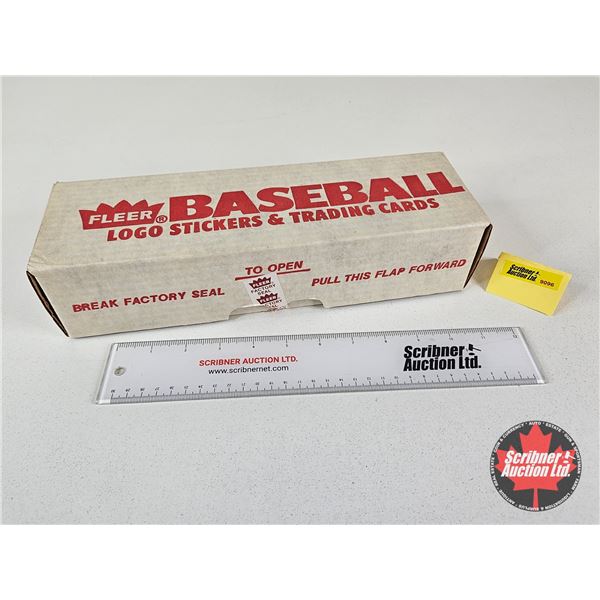 Fleer Baseball Logo Stickers & Trading Cards (700+)