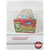 Image 3 : 1990 Fleer Baseball Logo Stickers & Trading Cards : 10th Anniversary Edition (Unopened)