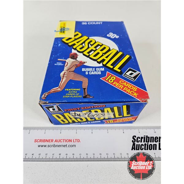 Donruss Baseball Bubble Gum & Cards : First Edition