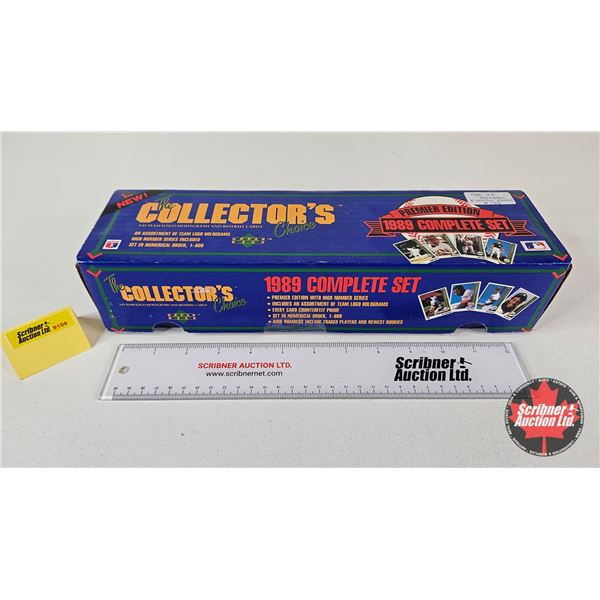 1989 Upper Deck Baseball Cards : The Collector's Choice : Premier Edition (700+)