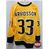 Image 1 : Autographed Hockey Jersey : Viktor Arvidsson Nashville Predators (Size XL) (Certified JSA)
