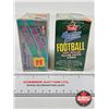 Image 2 : NFL Football Cards (2 Packages) (Unopened) - 1990 Fleer : Premiere Edition - 1991 Pacific Plus II : 