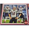 Image 2 : Framed & Matted Photo : TOM BRADY : New England Patriots : Super Bowl LI : MVP PASSING 43-62 , 466 Y