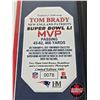 Image 4 : Framed & Matted Photo : TOM BRADY : New England Patriots : Super Bowl LI : MVP PASSING 43-62 , 466 Y
